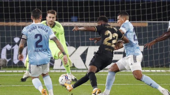 A este Barcelona no le frena ni el Celta ni una expulsión | 0-3