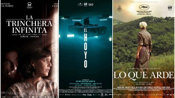 La trinchera infinita , El hoyo y Lo que arde , preseleccionadas para los Óscar