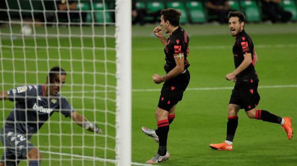 La Real Sociedad se reivindica en la cancha del Betis | 0-3