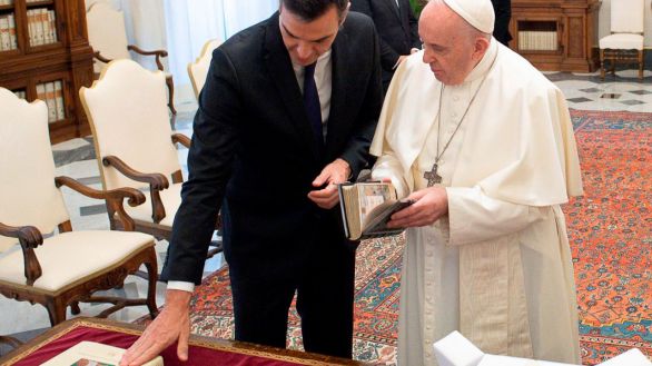 El Papa advierte a Sánchez del riesgo que corre un país cuando 
