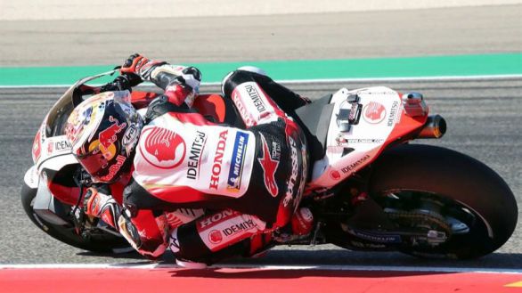 GP Teruel. Takaaki Nakagami sorprende y firma su primera 'pole'