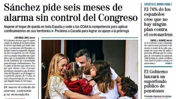 Las portadas de los periódicos de este lunes 26 de octubre