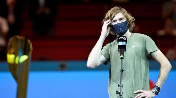 ATP. Rublev alcanza a Djokovic como los jugadores con más triunfos en 2020