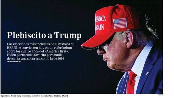 Las portadas de los periódicos de este martes 3 de noviembre