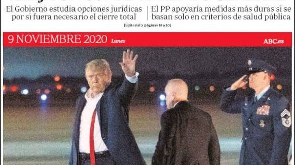 Las portadas de este lunes, 9 de noviembre de 2020