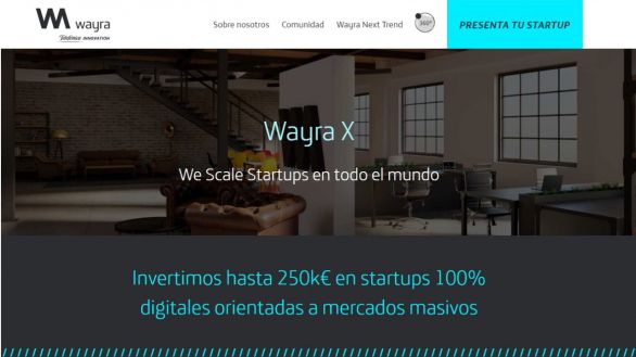 Wayra X, el hub online de Telefónica para invertir en startups con productos digitales de consumo masivo