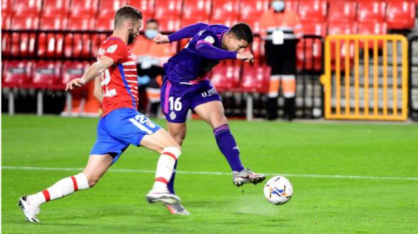 El Valladolid sale del descenso a costa de un Granada muy blando |1-3