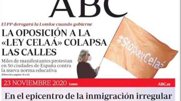 Las portadas de los periódicos de este lunes