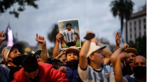 Galería de fotos | Argentina y el mundo del fútbol despiden a Maradona