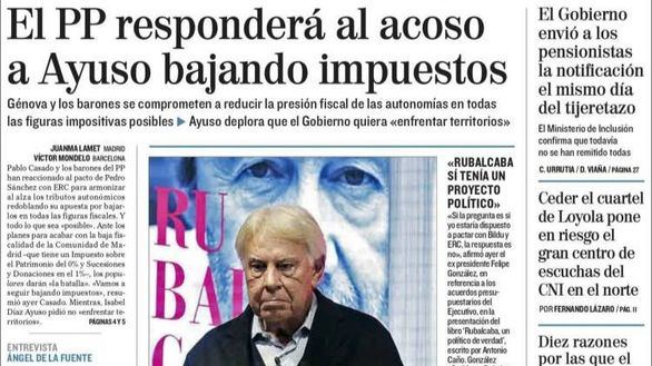 Las portadas de los periódicos de este viernes 27 de noviembre