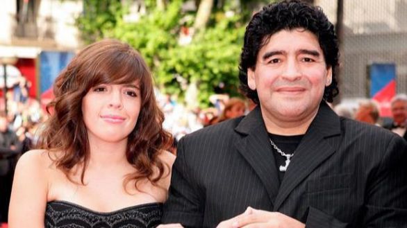 La hija de Maradona se despide de su padre: "Ya no tengo miedo a mi muerte"
