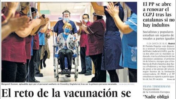 Las portadas de los diarios de este miércoles, 9 de diciembre