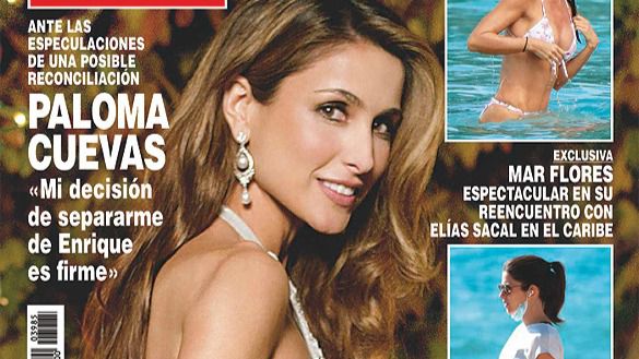 Paloma Cuevas asegura que el divorcio con Enrique Ponce es 