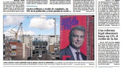 Las portadas de los periódicos de este miércoles, 16 de diciembre