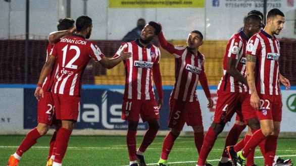 Copa del Rey. El Atlético debuta sin apuros ante el Cardassar