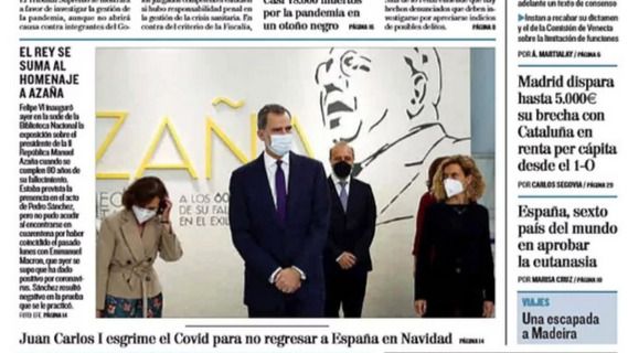 Las portadas de los periódicos de este viernes, 18 de diciembre
