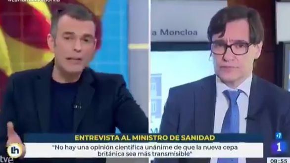 El ministro Illa negó que fuera a ser el candidato apenas 24 horas antes