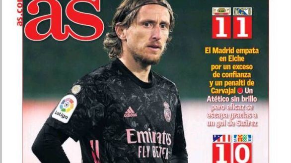 Las portadas de los diarios de este jueves, 31 de diciembre de 2020