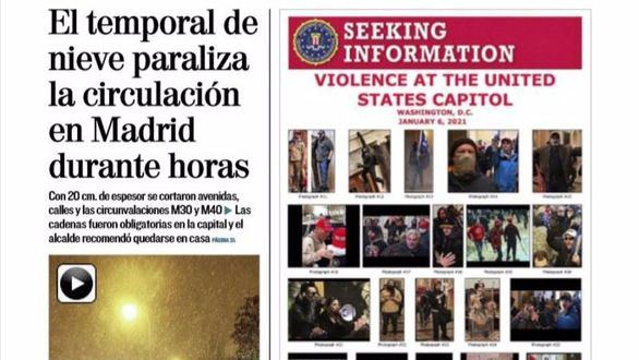 Las portadas de los periódicos de este sábado, 9 de enero