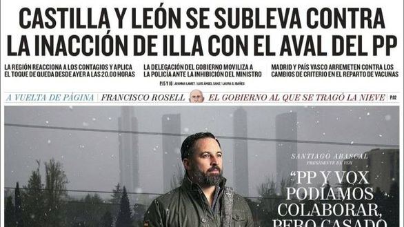 Las portadas de los periódicos de este domingo 17 de enero