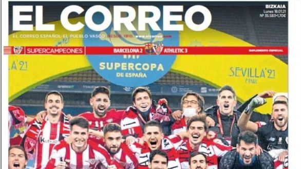 Las portadas de este lunes, 18 de enero de 2021