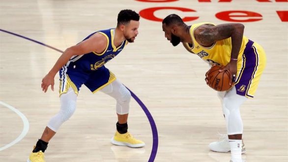 NBA. Los resucitados Warriors frenan a los Lakers y Doncic se seca