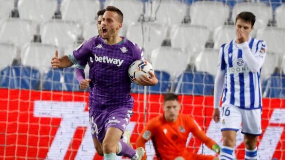 El Betis se cobra la factura copera de la Real Sociedad | 2-2