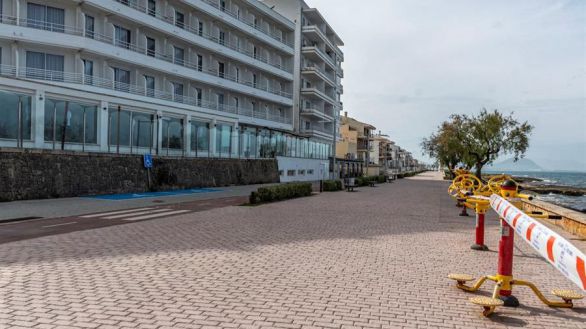 Las pernoctaciones hoteleras se desplomaron el 73,3 % en 2020