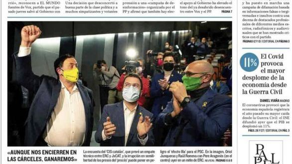 Las portadas de este sábado, 30 de enero de 2021