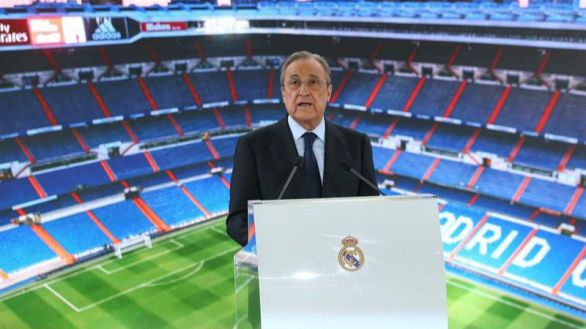 El presidente del Real Madrid, Florentino Pérez, positivo en coronavirus