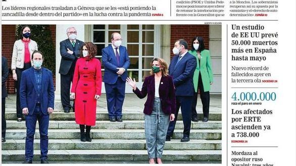 Las portadas de los periódicos de este miércoles 3 de febrero