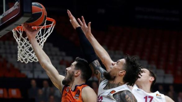 Euroliga. El Valencia Basket tumba al CSKA en la segunda prórroga | 105-103