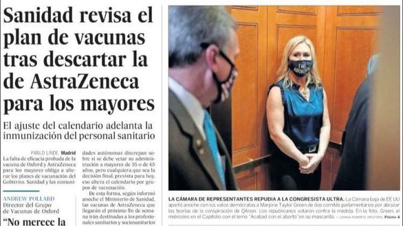 Las portadas de este viernes