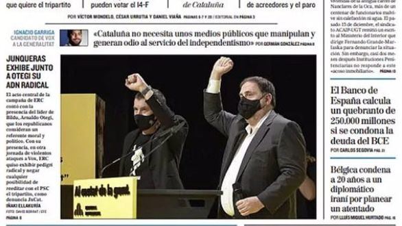 Las portadas de los periódicos de este lunes 8 de febrero