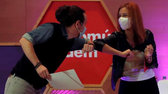 Iglesias confía en que el pacto secesionista quede 