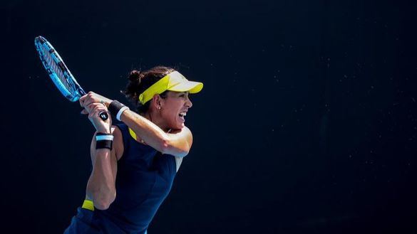 Abierto de Australia. Garbiñe Muguruza entra en ignición en Melbourne