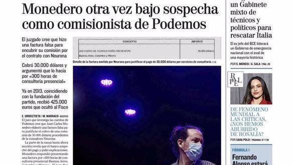 Las portadas de este sábado 13 de febrero
