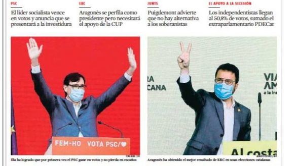 Las portadas de los periódicos de este lunes