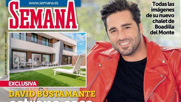 David Bustamente se muda a su nuevo chalet en medio de una batalla judicial