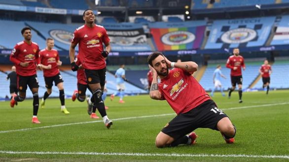 Ligas europeas. El United colapsa la racha del City y Morata brilla