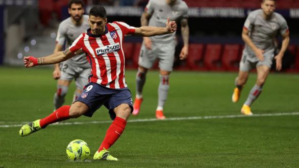 Luis Suárez tumba al Athletic y la candidatura del Atlético despega | 2-1