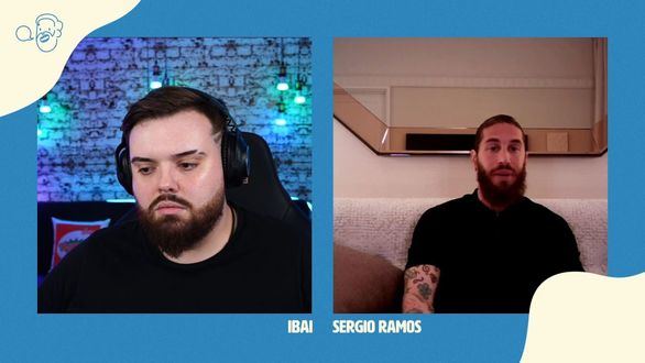 Ramos anuncia ante Ibai que regresa este sábado contra el Elche