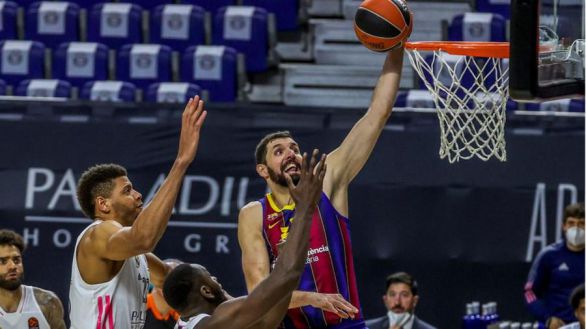 Euroliga. La mejoría del Madrid no basta ante un Barcelona ya clasificado |76-81