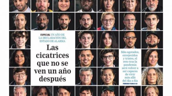 Las portadas de este domingo, 14 de marzo