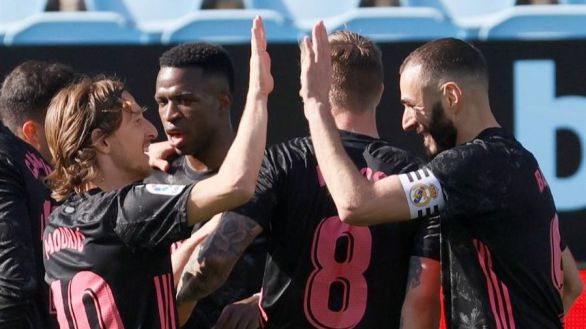 Golpe de convicción del Real Madrid en Vigo | 1-3