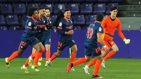 El Sevilla celebra dar un paso atrás en Valladolid | 1-1