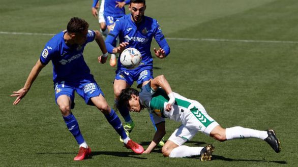 El Getafe se congela frente al Elche | 1-1