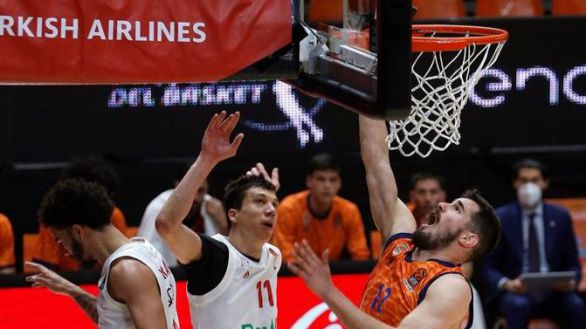 Euroliga. La garra del Valencia Basket le mantiene a flote | 83-76