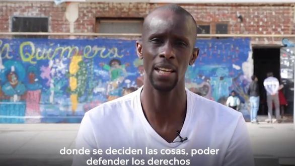 Iglesias ficha al portavoz del Sindicato de Manteros para las elecciones de Madrid