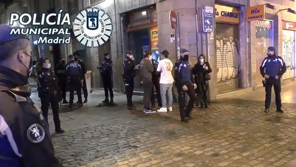 Semana Santa en Madrid: la Policía interviene 117 fiestas ilegales diarias